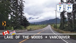 Lake of the Woods to Vancouver  Lougheed Highway amp Marry Hill Bypass  BC7 amp BC7B July 3 2022 [upl. by Nabla606]