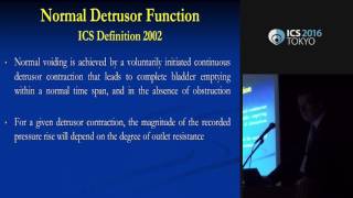 Christopher Chapple  Detrusor Underactivity when should we consider this condition [upl. by Groveman]