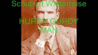 HARRY PLUNKET GREEN  1934 HURDY GURDY MAN  SCHUBERT Der Leiermann  Wintterreise [upl. by Anesuza]