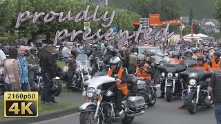 Harley Parade 2014 Harley amp Wein in Uerzig Part 2  Germany 4K Travel Channel [upl. by Rora701]