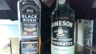 Bushmills Black Bush vs Jameson Caskmates Stout Edition [upl. by Acirrej]