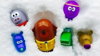 HEY DUGGEE Toys Snow Science Experiment Fun [upl. by Ylim26]