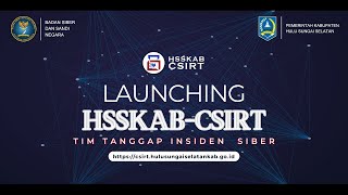 LAUNCHING HSSKAB CSIRT [upl. by Heyde819]