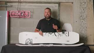 2324 RIDE WARPIG  SUPERPIG  TWINPIG Snowboard Overview [upl. by Etnemelc]