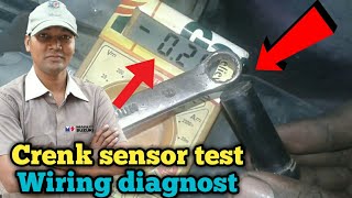 Crenk sensor test amp engine miss fire solve [upl. by Hephzibah]