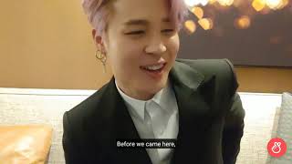 BTS VLIVE at grammys Eng Sub BTS ARMY [upl. by Florence964]