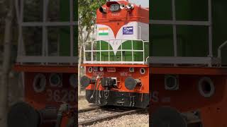 WDS Locomotive With Powerful horn Alco Locomotive Chugging alp locopilot shorts indianrailways [upl. by Sublett]