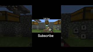 Minecraft 1Day 10Day 100Day 1000Day 99999Day minecraft minecraftpe 1Day [upl. by Alegnatal]