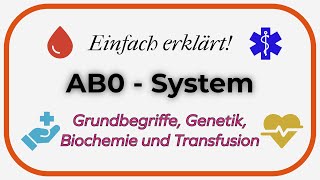 Blutgruppen Das AB0  ABO  System  Einfach erklärt [upl. by Griswold]