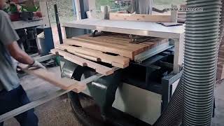 Double head notcher machine for sale  Wood Pallet Notcher [upl. by Strauss]