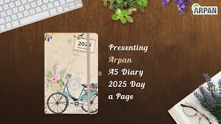 Diary 2025 Day a Page A5 Personal Organizer Diary  ST2163 [upl. by Anead738]