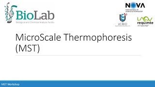 Biolab Webinar MicroScale Thermophoresis [upl. by Rosetta]