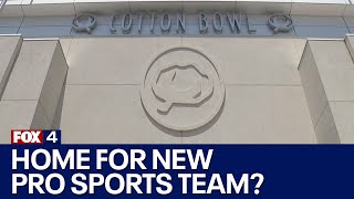 Cotton Bowl may be home to new pro sports team in Dallas [upl. by Acinomad]