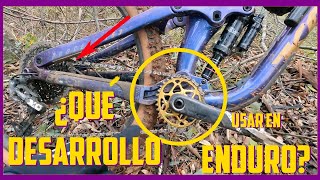 Desarrollos MTB  ¿Qué plato usar en una bici de enduro [upl. by Keppel]