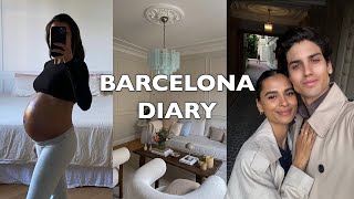 BARCELONA DIARY  Pregnancy update week 34 [upl. by Bainbrudge677]