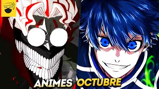 🔥 ANIMES IMPERDIBLES OCTUBRE 2024 NETFLIX Crunchyroll Disney Animeflv xd y más [upl. by Aniroz]