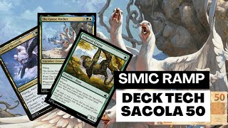 Deck Tech  Sacola50  SIMIC RAMP Legacy Budget 50 [upl. by Rockie]