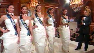 Miss France 2000  Défilé des 5 en Robe de Soirée [upl. by Cirala214]