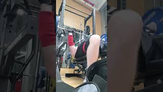 245lb warmup set flat bench press [upl. by Louisette]