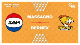 U16 National  Day 4 MASSAGNO vs BERNEX [upl. by Ailemap]