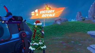 Fortnite 51 Winterfest Bushranger Crowned Victory Royale [upl. by Yrogreg]