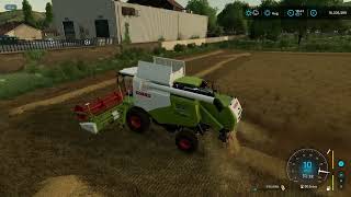 Farming Simulator 22 Pallegney Tönköly aratás 03 spelt harvest  récolte dépeautre [upl. by Kamal]