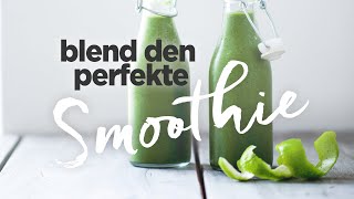 Sådan laver du den perfekte smoothie  Mads Bo blender denne smoothie opskrift på sin Vitamix a2500 [upl. by Aaberg]