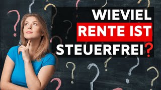 Keine Steuer auf Rente zahlen 💶 Verheiratete Rentner jubeln 💶 Ist das der Geldsegen 💶 [upl. by Ttegdirb]