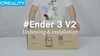 Unboxing 1  Ender 3 V2 Unboxing amp Installation [upl. by Arreis]