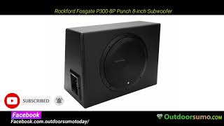 Rockford Fosgate P300 8P Punch 8 300 Watt Powered Ported Subwoofer System Review Guide outdoorsumo [upl. by Levey442]