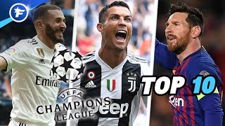 Le Top 10 des meilleurs buteurs de la Ligue des champions [upl. by Ahsea]