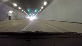 Honda Odyssey with H22 on boost shots fire in new tunnel in Miami Drbenten [upl. by Bernarr212]