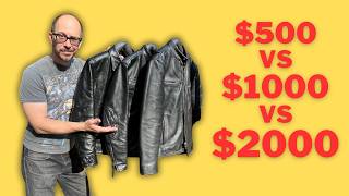 Cheap vs Expensive vs Luxury Leather Jackets [upl. by Henriette]