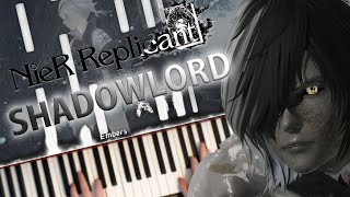 NieR Replicant  Shadowlord Piano Cover [upl. by Carlita]