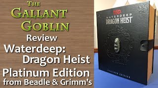 Platinum Edition Waterdeep Dragon Heist  Beadle amp Grimms DampD supplements [upl. by Sallyann]