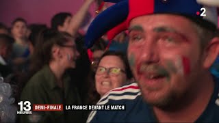 Coupe du Monde 2018  La France entière devant le match [upl. by Miculek641]