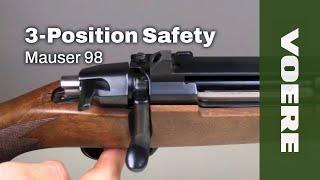 VOERE 3Position Safety Mauser 98 [upl. by Tiffy400]