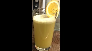 Homemade Sugarcane juice with lemon and Ginger  refreshing cane juice  Cane Juice at home [upl. by Ode472]