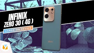 Infinix ZERO 30 4G HandsOn Review [upl. by Mcdougall]