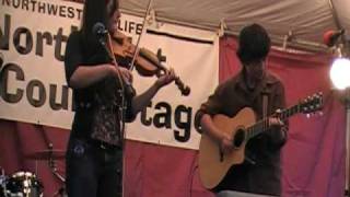 Northwest Folklife  Qristina amp Quinn Bachand Celtic Fiddle amp Guitar [upl. by Natal]