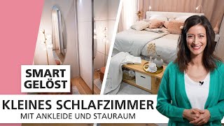 So wird ein kleines Schlafzimmer optisch vergrößert 🛏  SMART GELÖST  INTERIYEAH [upl. by Harli133]