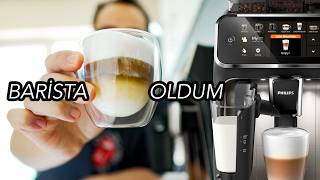 Evde Barista Oldum Yeni Philips 5500 Serisi Espresso Kahve Makinesi incelemesi [upl. by Rento]