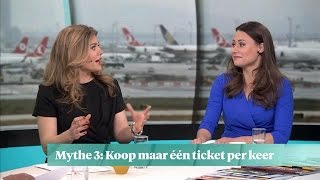 Zo boek je de goedkoopste vliegtickets  Z TODAY [upl. by Xam118]