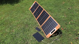 Testirao sam prijenosni solarni panel snage 100W Flashfish TSP100 [upl. by Eudo]