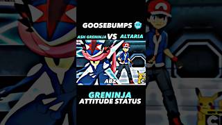 GRENINJA VS ALTARIA  GRENINJA ATTITUDE STATUS  shortfeed pokémon ytshorts viralshorts [upl. by Aeriell956]