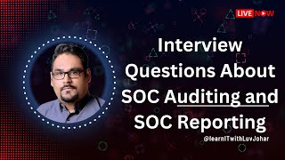 SOC Analyst Interview Questions amp Answers Interview Questions About SOC Auditing and SOC Reporting [upl. by Aay]