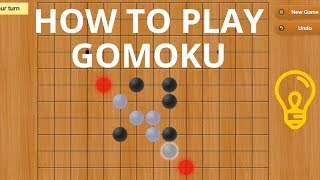 How to Play Gomoku Game [upl. by Bree890]