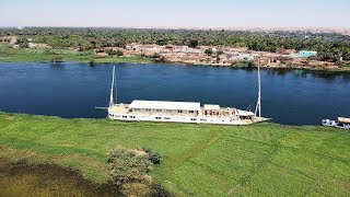 Dahabeya Asiya  Egypt Nile Cruise between Luxor and Aswan [upl. by Sharl]