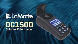 LaMotte DC1500 Chlorine Colorimeter [upl. by Ardnaxela]