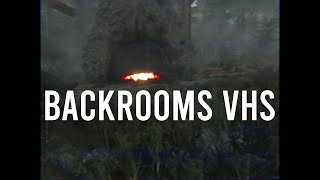 BACKROOMS VHS Horror Game [upl. by Ydnem244]